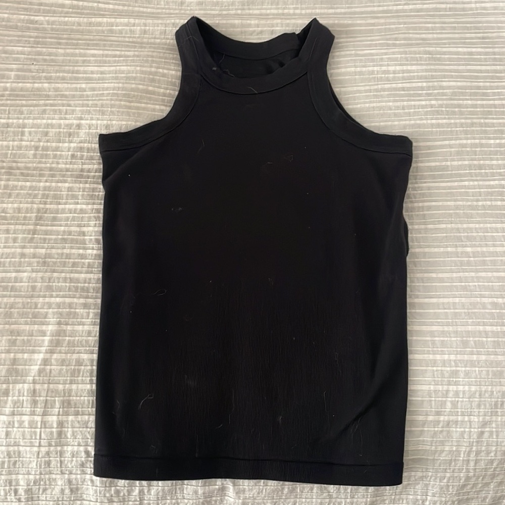 Ann Taylor Loft black tank, size medium.